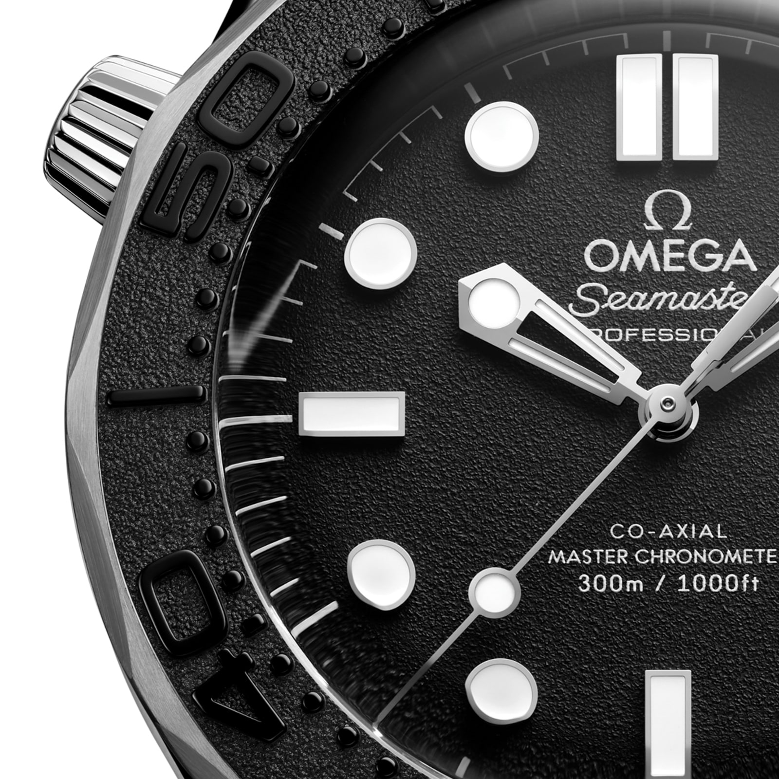 Omega Seamaster Diver 300m Spectre Edition 42mm Mens Watch Black Dial