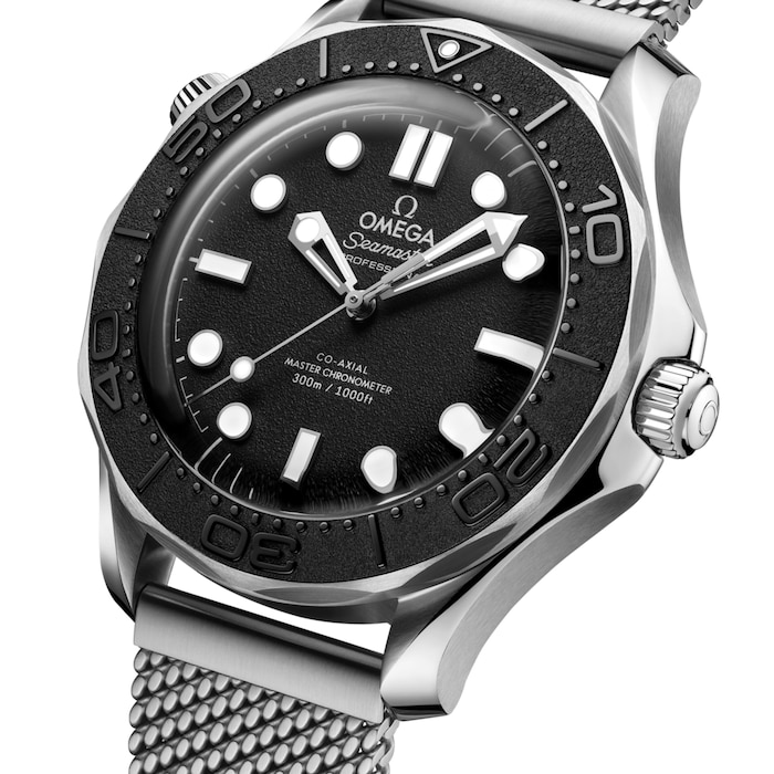 Omega Seamaster Diver 300m Spectre Edition 42mm Mens Watch Black Dial