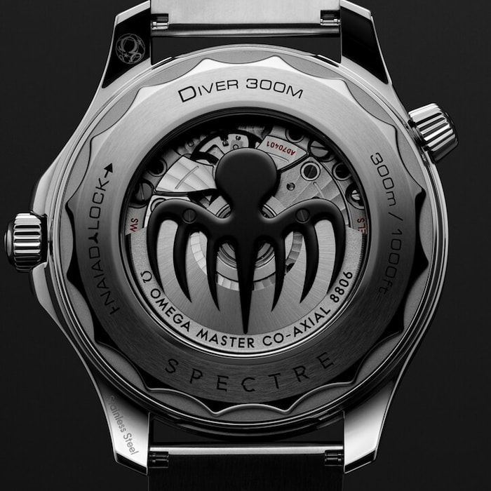 Omega Seamaster Diver 300m Spectre Edition 42mm Mens Watch Black Dial