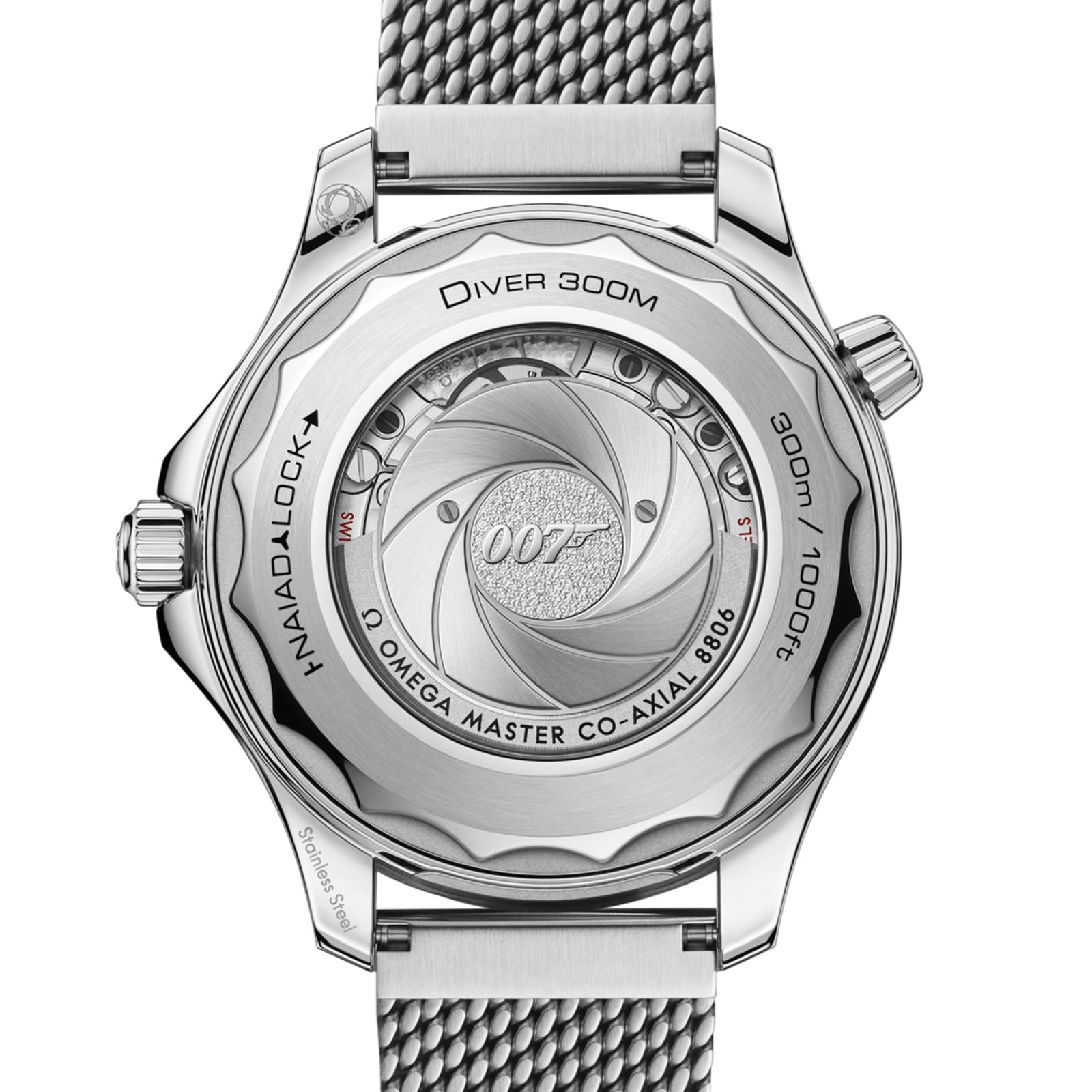 Omega Seamaster Diver 300m James Bond Edition 42mm Mens Watch Blue Dial
