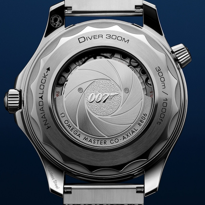 Omega Seamaster Diver 300m James Bond Edition 42mm Mens Watch Blue Dial