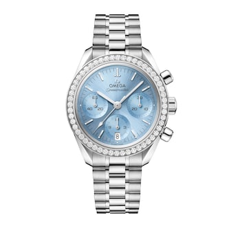 Omega Speedmaster 38mm Ladies Watch Ice Blue Omega Speedmaster 38mm Ladies Watch Ice Blue