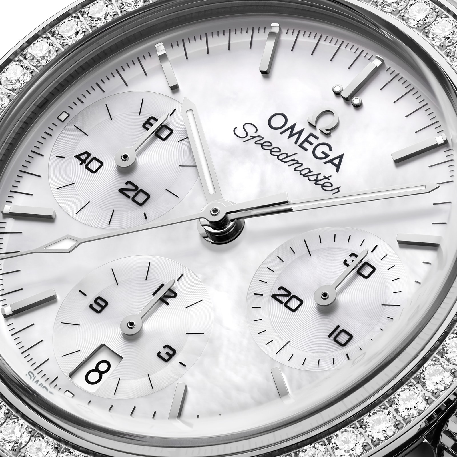 Omega Speedmaster 38mm Ladies Watch Mother Of Pearl
