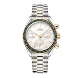Omega Speedmaster 38mm Mens Watch Gold on Steel