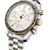 Omega Speedmaster 38mm Mens Watch Gold on Steel
