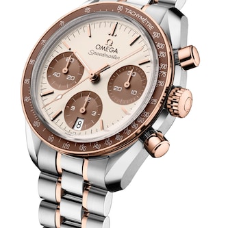 Omega Speedmaster 38mm Mens Watch Sedna Gold