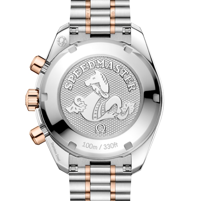 Omega Speedmaster 38mm Mens Watch Sedna Gold