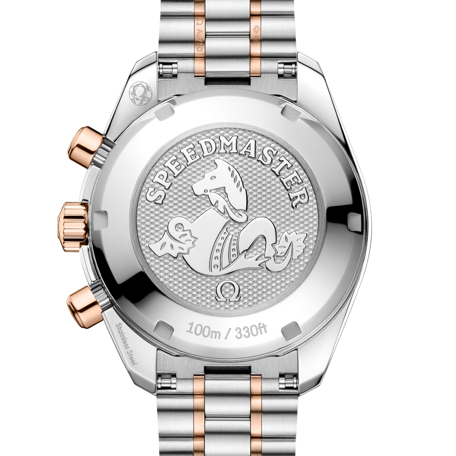 Omega Speedmaster 38mm Mens Watch Sedna Gold
