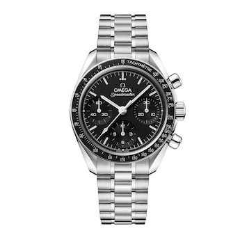 Speedmaster 38mm Black Dial Watch 
