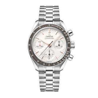 Omega Speedmaster 38mm Mens Watch White