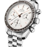 Omega Speedmaster 38mm Mens Watch White