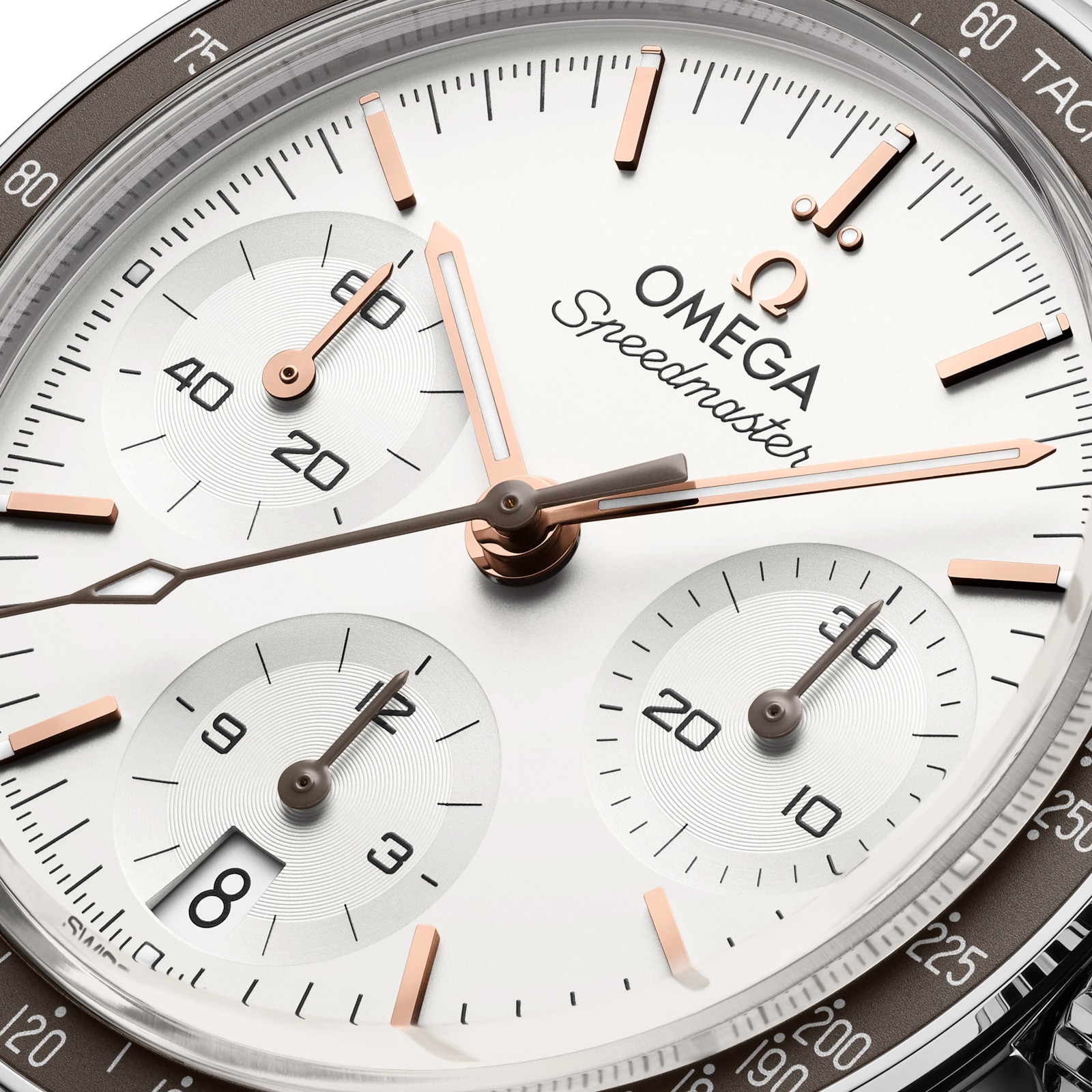 Omega Speedmaster 38mm Mens Watch White