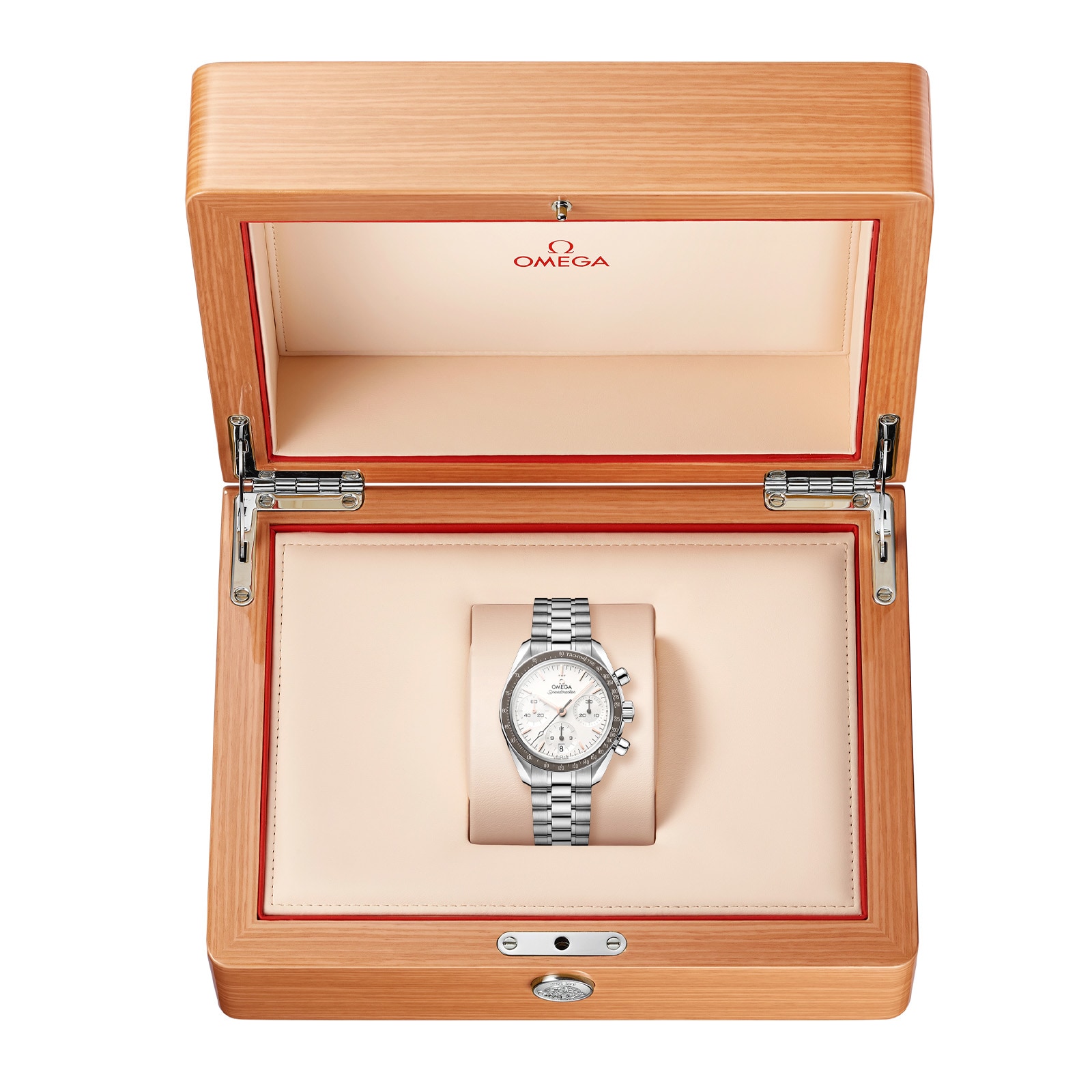 Omega Speedmaster 38mm Mens Watch White
