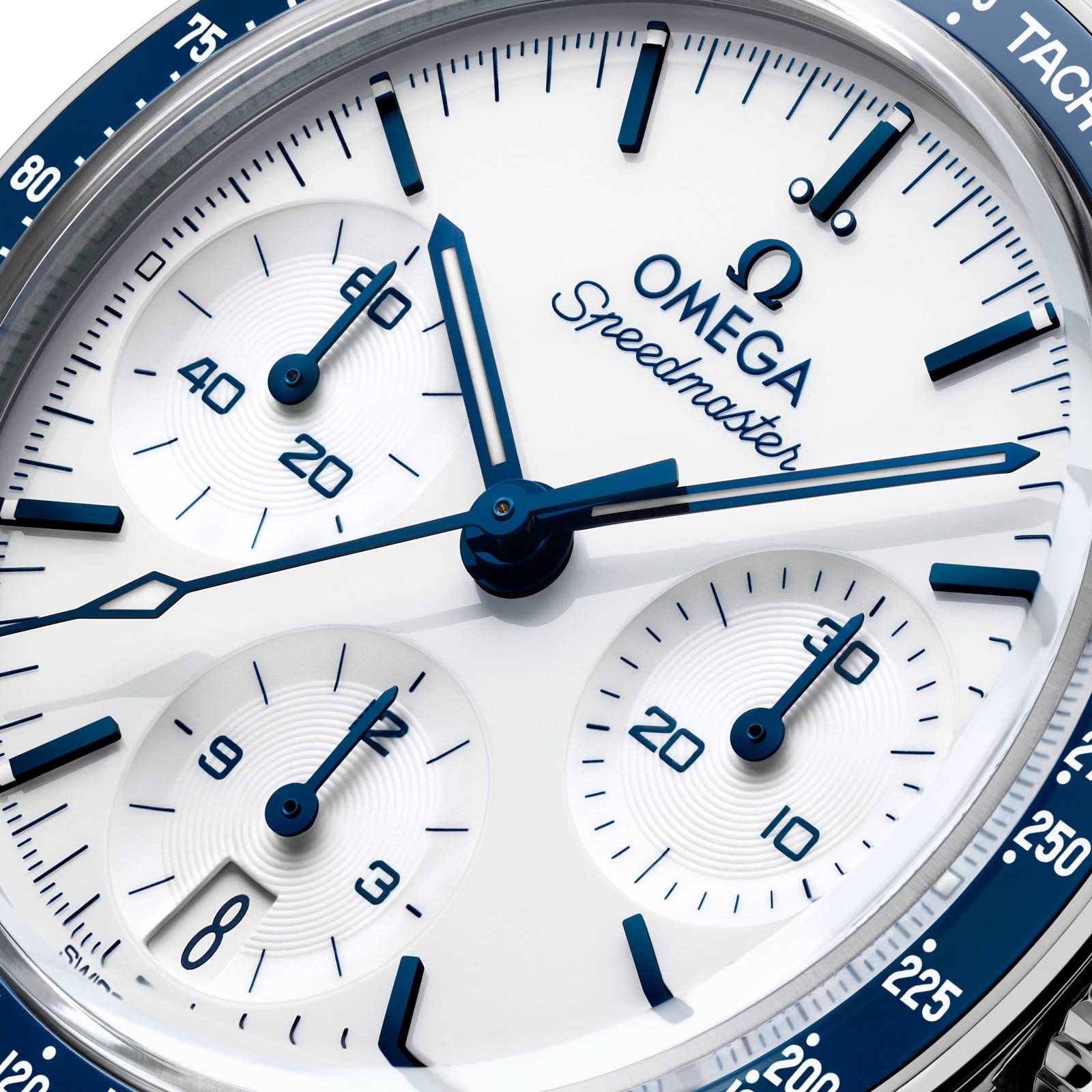 Omega Speedmaster 38mm Mens Watch Navy