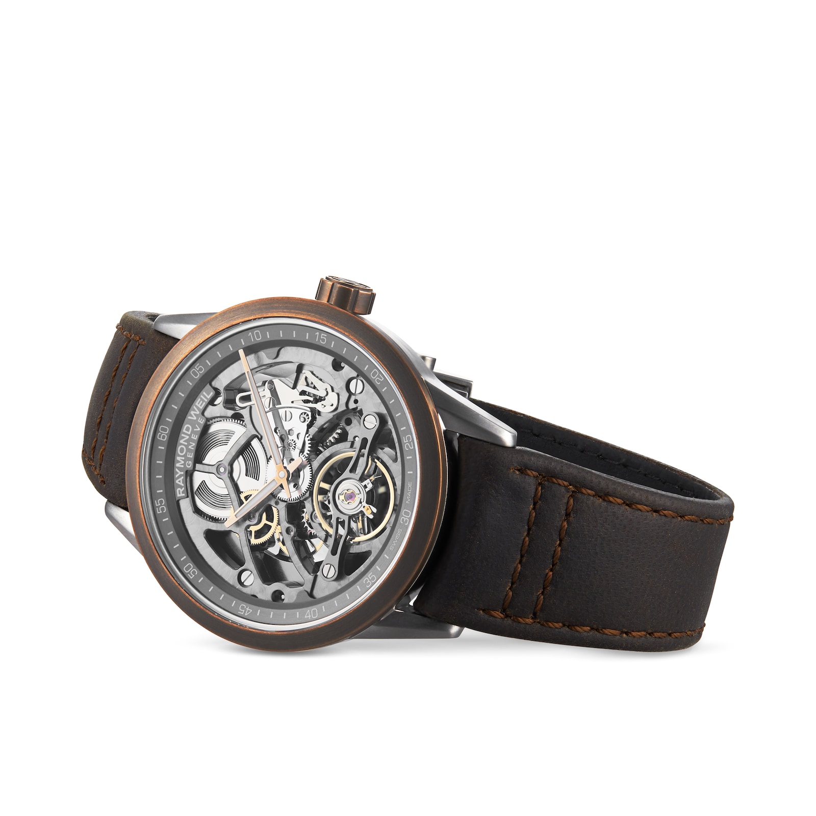 Raymond Weil Freelancer Skeleton Mens Watch