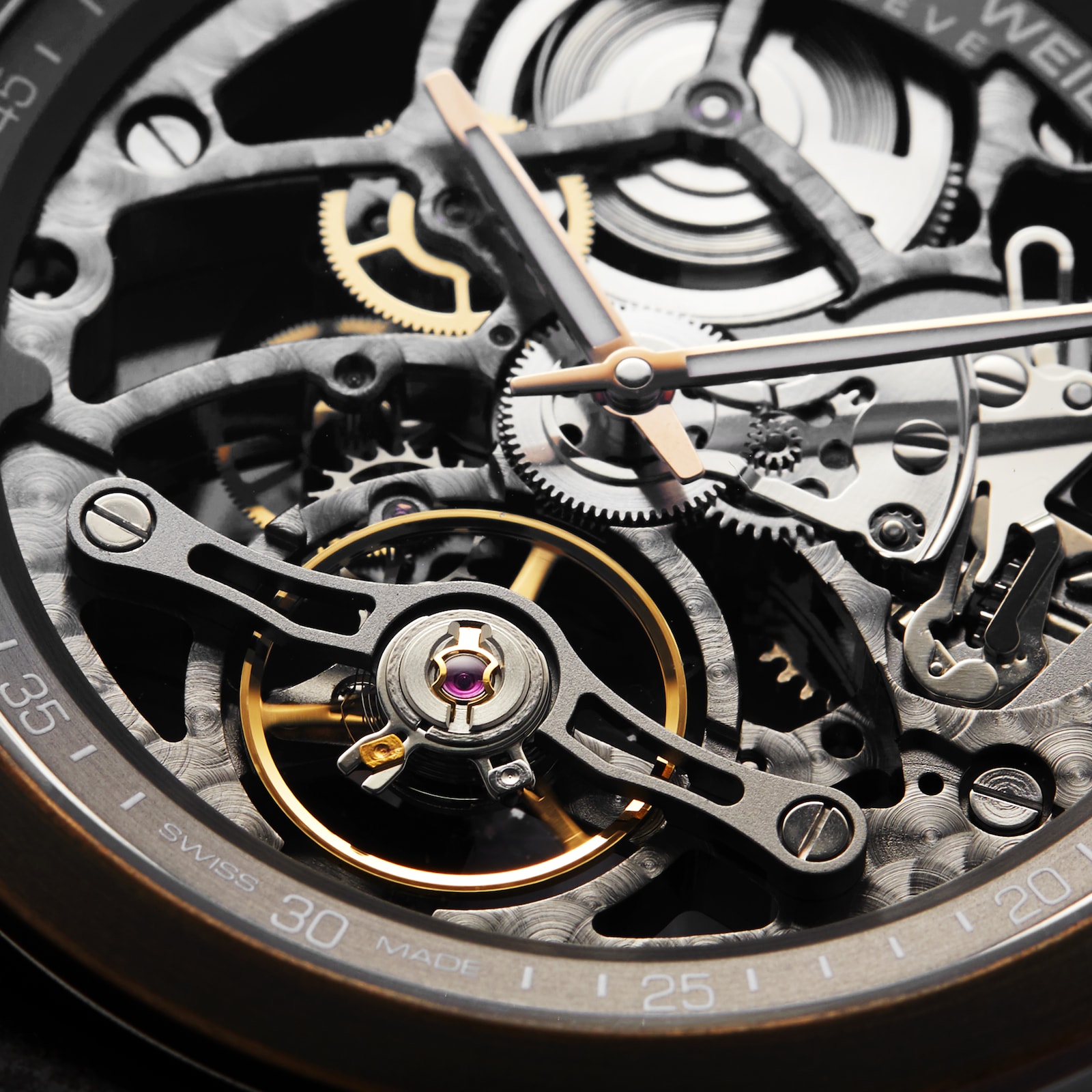 Raymond Weil Freelancer Skeleton Mens Watch