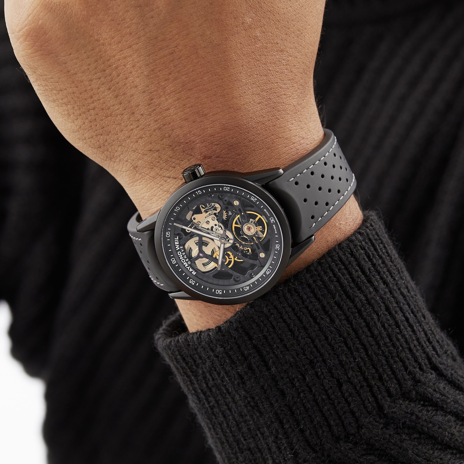 Raymond Weil Freelancer Skeleton Mens Watch