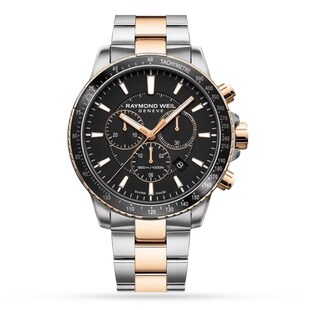 Raymond Weil Tango Two Tone Chronograph 44mm Mens Watch