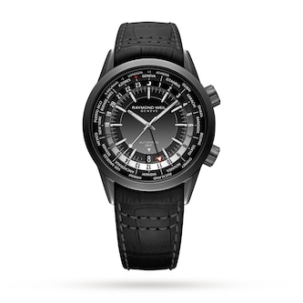 Raymond Weil Freelancer 40.5mm Mens Watch Black Raymond Weil Freelancer 40.5mm Mens Watch Black