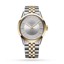 17341208 - Freelancer Mens Classic Two-tone Automatic Date Watch 42mm