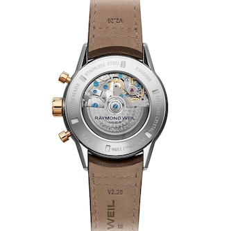 Raymond Weil Freelancer 43.5mm Mens Watch Silver