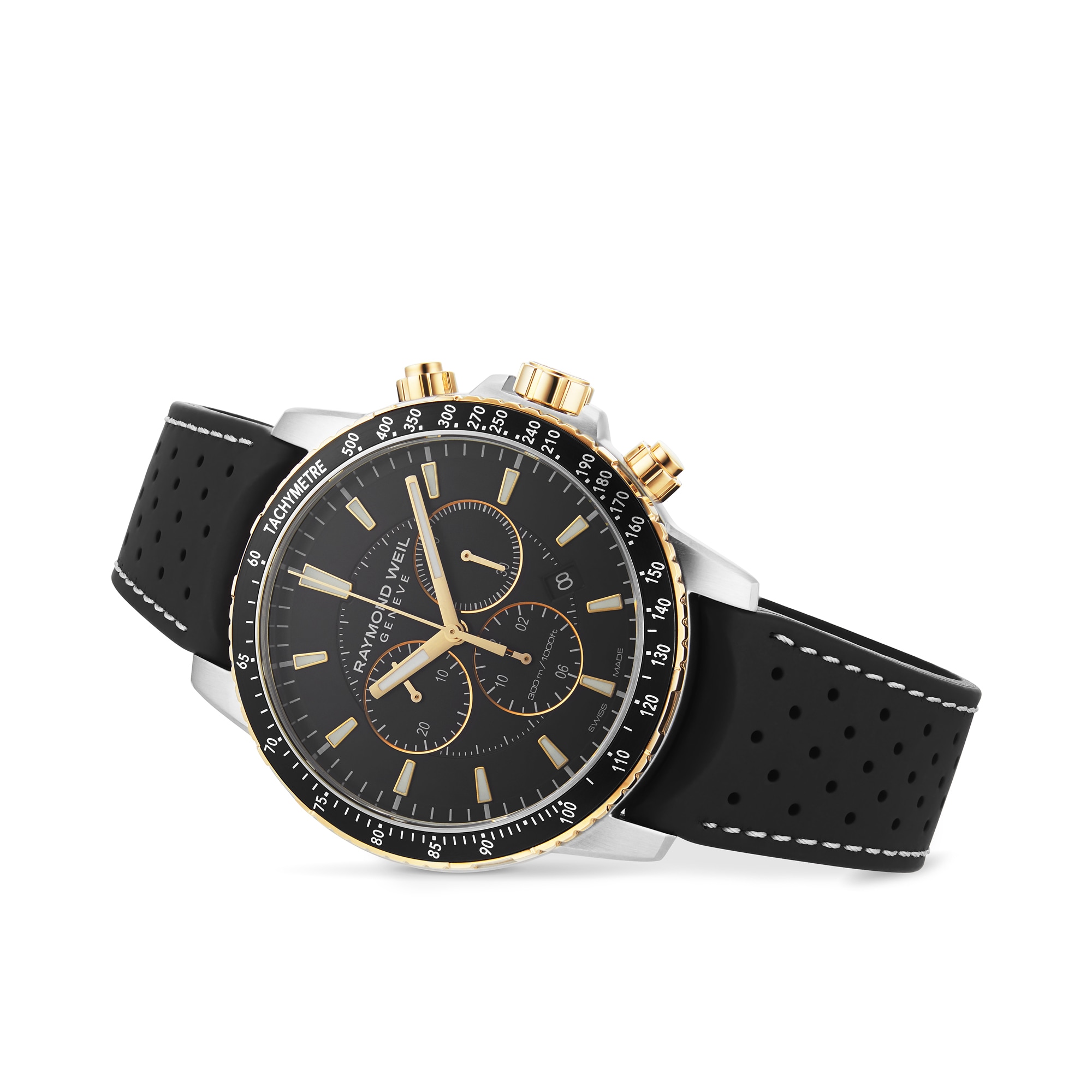 Raymond weil tango hot sale rubber strap