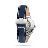 Raymond Weil Maestro Moon Phase Blue Leather Watch 40mm