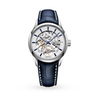 Raymond Weil Blue Skeleton Freelancer 2785 42.5mm Mens Watch