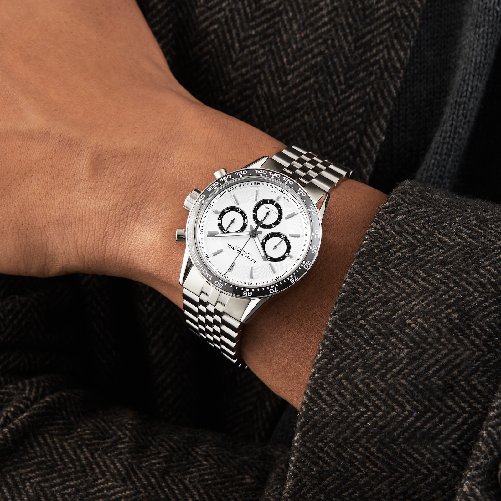 Raymond Weil Freelancer 43.5mm Mens Watch White