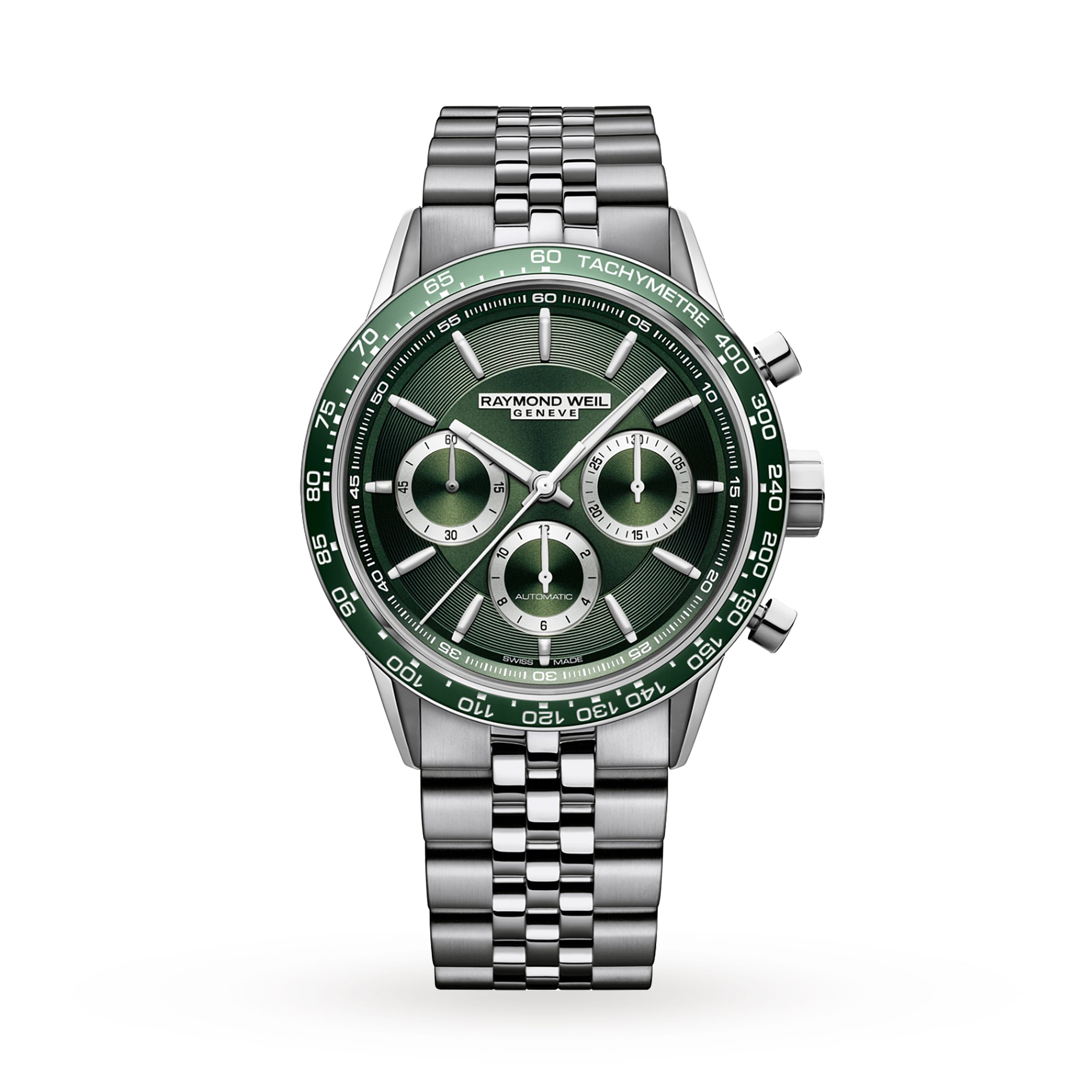 Freelancer 43.5mm Mens Watch Green