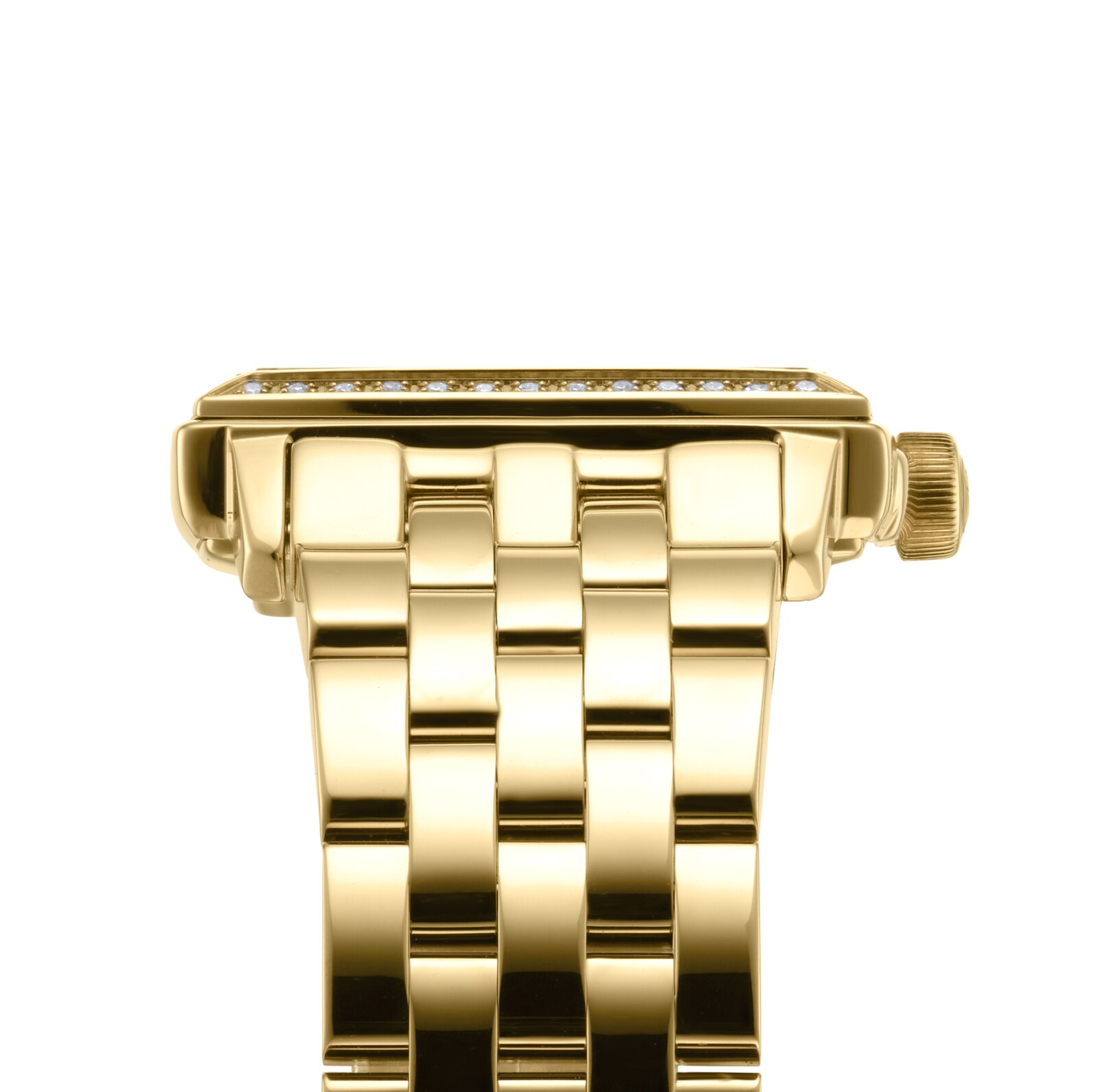 Raymond Weil Toccata Ladies Rectangular 68 Diamonds Gold Watch 22.6mm