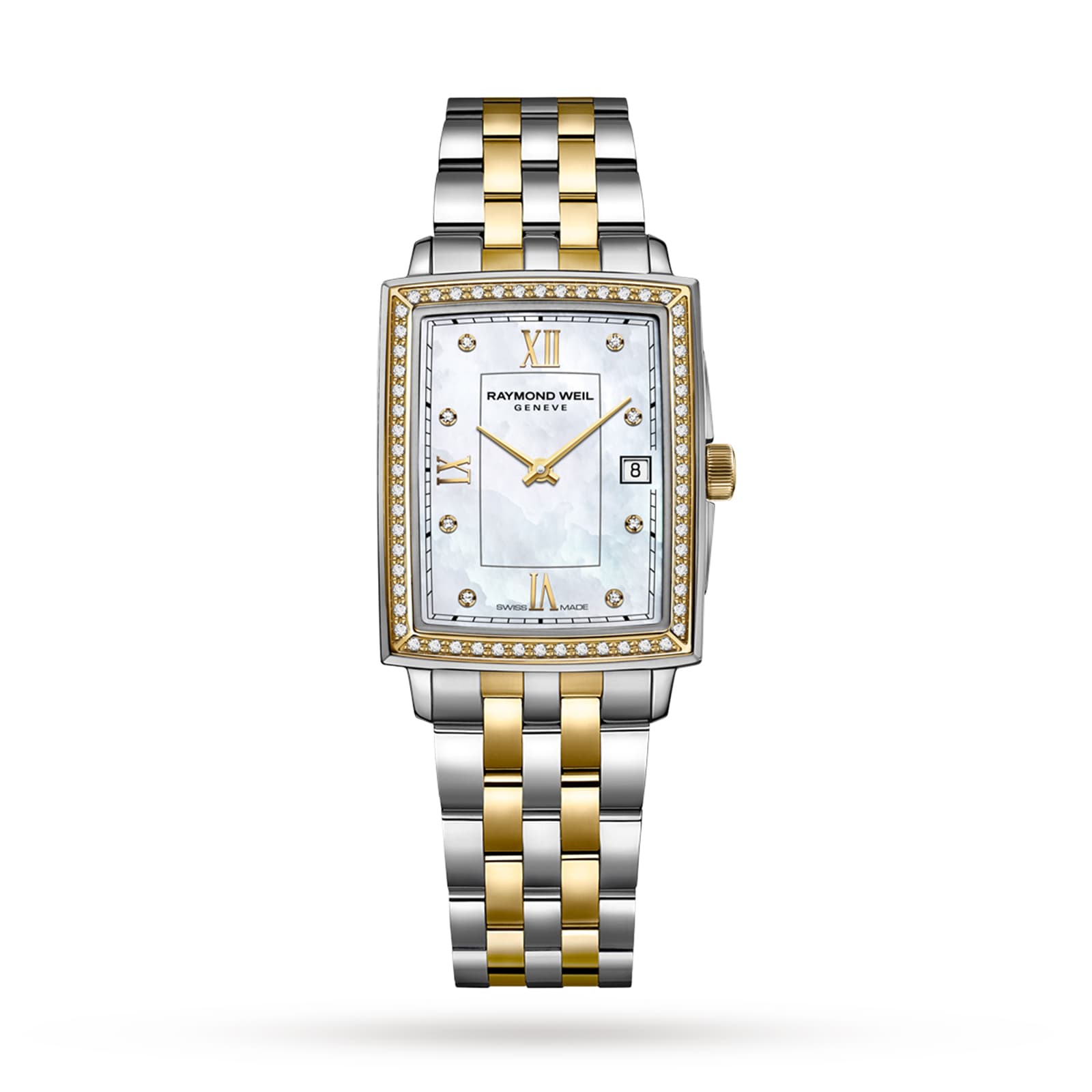 Raymond Weil Toccata Ladies Rectangular 68 Diamonds Watch 22.6mm Raymond Weil Toccata Ladies Rectangular 68 Diamonds Watch 22.6mm