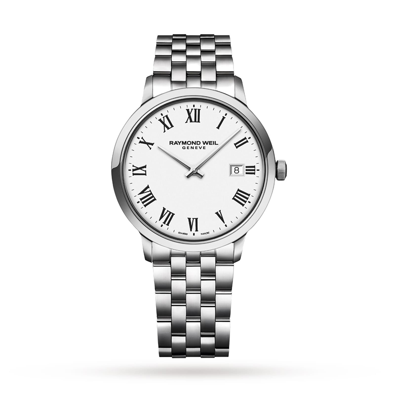 Raymond Weil Toccata 39mm Quartz Mens Watch White Raymond Weil Toccata 39mm Quartz Mens Watch White