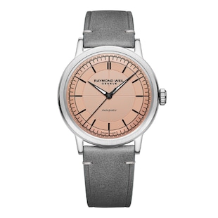 Raymond Weil Millesime 39.5mm Mens Watch Pink
