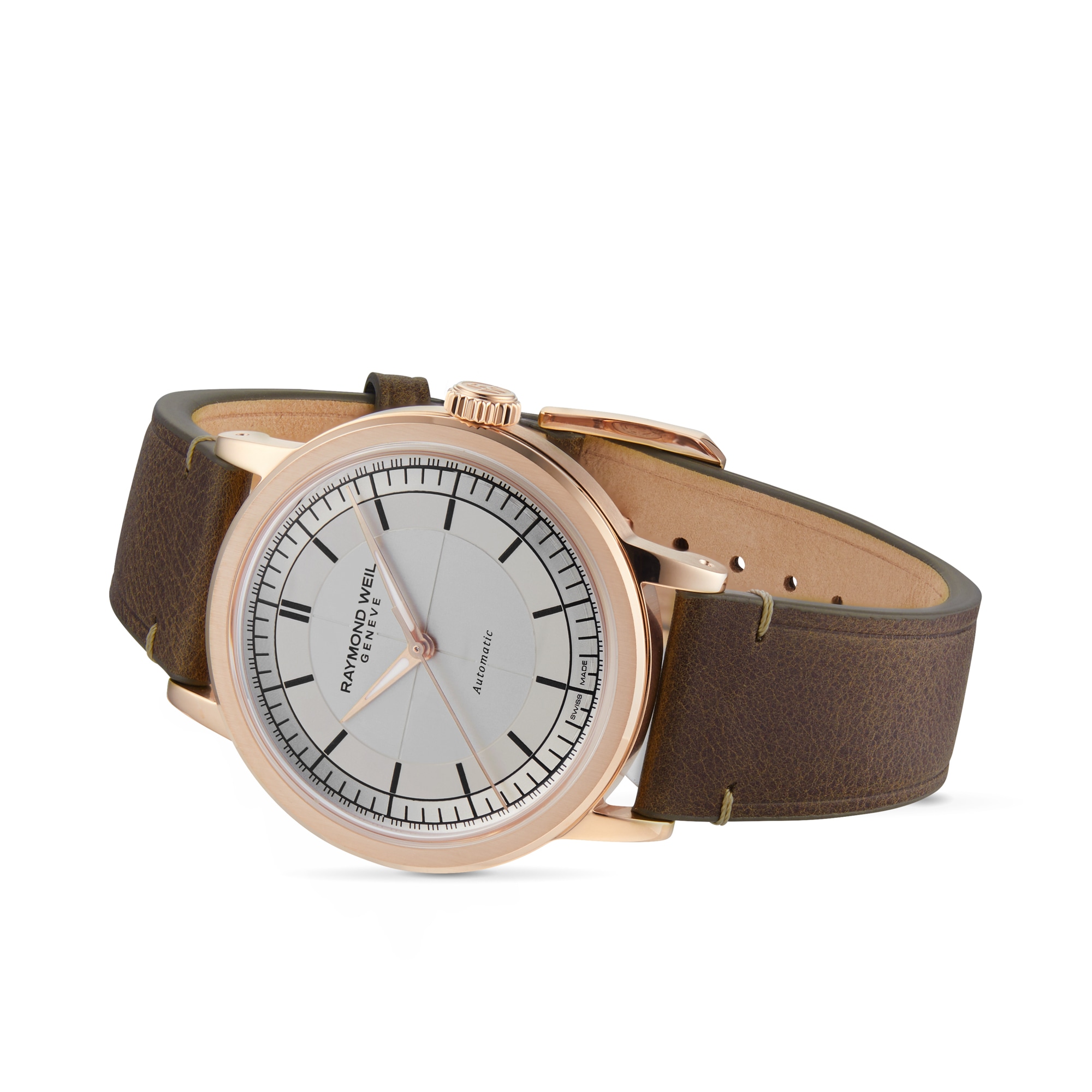 Raymond Weil Millesime 39mm Mens Watch Silver