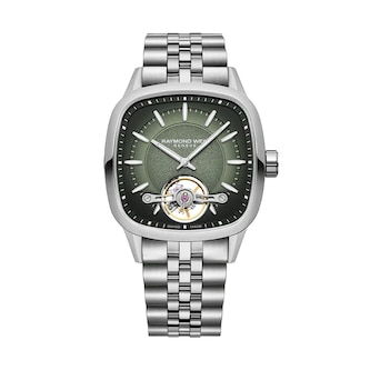 Raymond Weil Freelancer 40mm Mens Watch Green Raymond Weil Freelancer 40mm Mens Watch Green