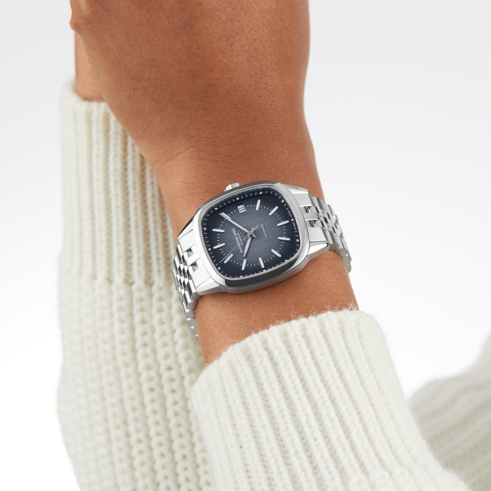 Raymond Weil Freelancer Automatic 34.5mm x 34.5mm Ladies Watch Blue