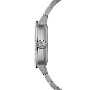 Raymond Weil Freelancer Automatic 34.5mm x 34.5mm Ladies Watch Lab Grown Diamonds Green