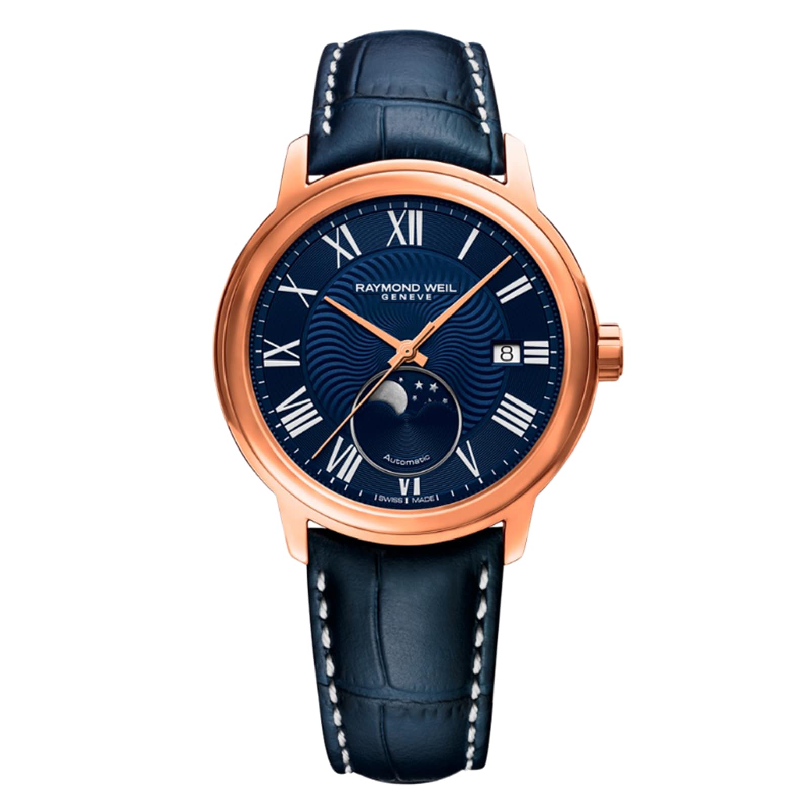 Raymond Weil Maestro 40mm Mens Watch Blue