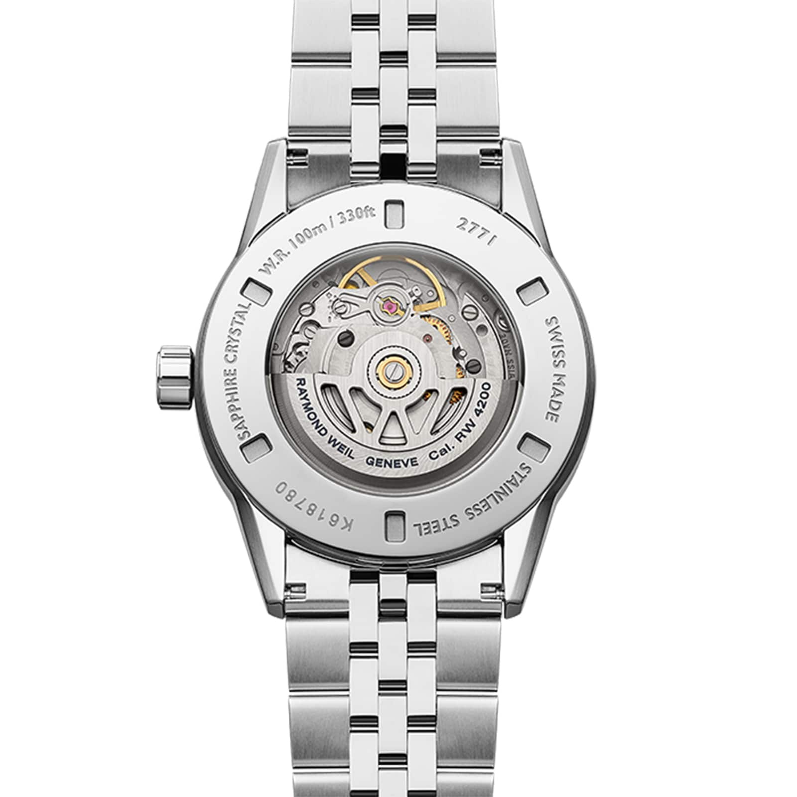 Raymond Weil Freelancer Automatic Blue Dial Stainless Steel Bracelet Watch 38mm