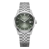 Raymond Weil Freelancer Automatic Green Dial Stainless Steel Bracelet Watch 38mm