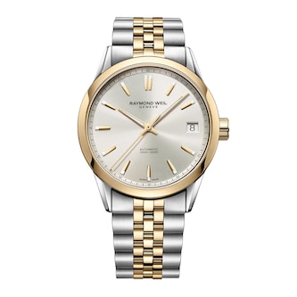 Raymond Weil Freelancer Date 40mm Mens Watch Cream