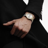 Raymond Weil Freelancer Date Classic Two-Tone Yellow Gold 40mm Cream Dial Mens Watch