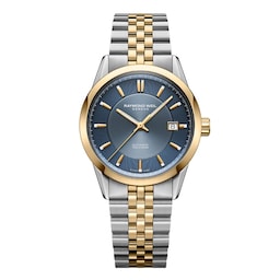 17341299 - Freelancer Automatic Blue Dial Stainless Steel Two-tone Bracelet Watch 38 mm
