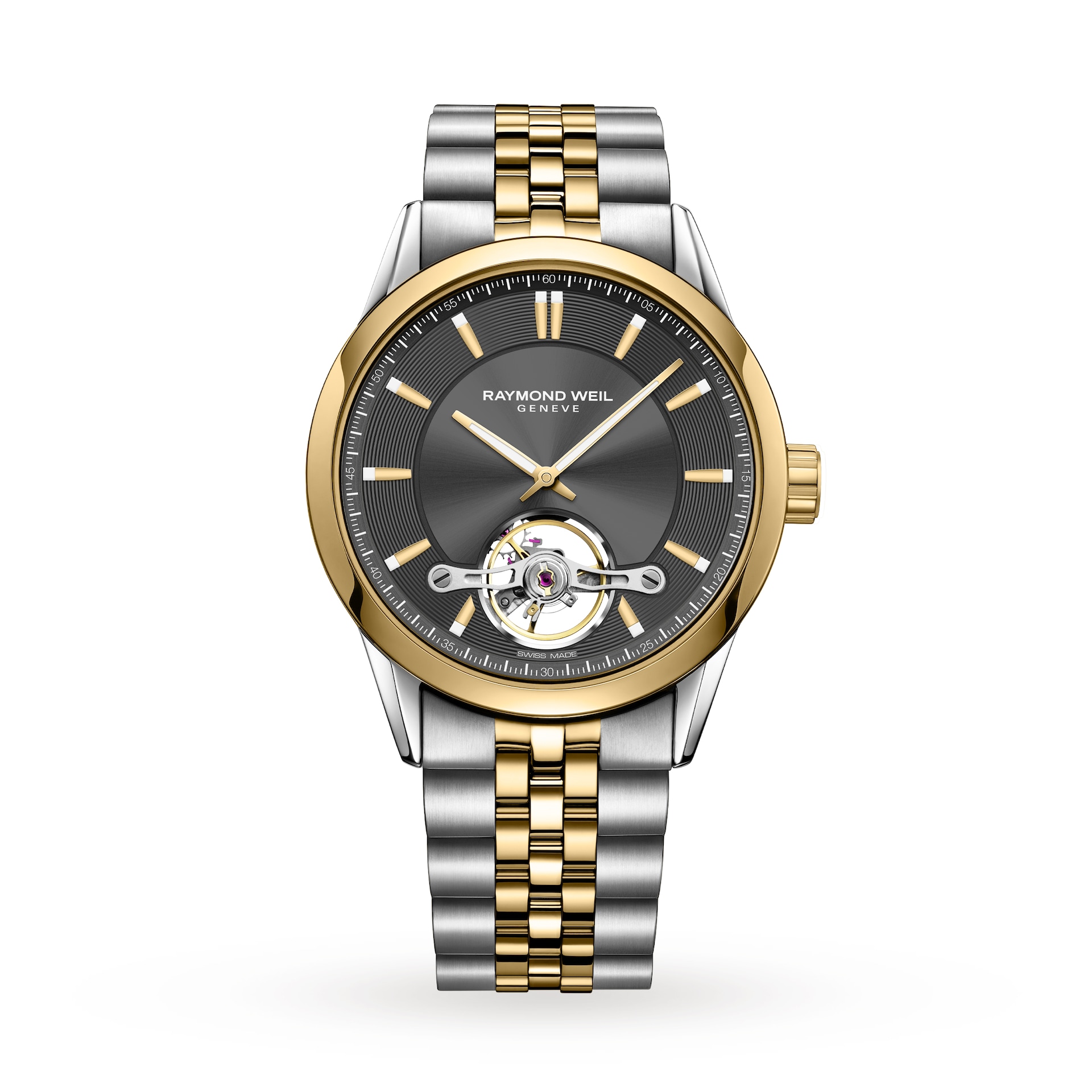 Raymond Weil Freelancer Automatic Stainless Steel PVD 42mm Mens Watch Raymond Weil Freelancer Automatic Stainless Steel PVD 42mm Mens Watch