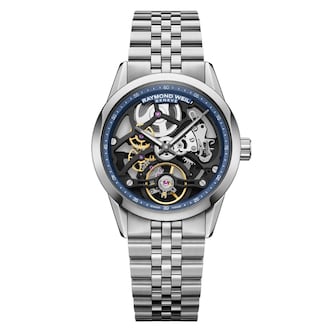 Raymond Weil Freelancer Skeleton 38mm Mens Watch