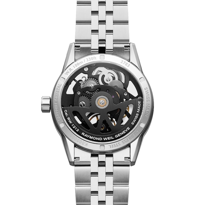 Raymond Weil Freelancer Skeleton 38mm Mens Watch