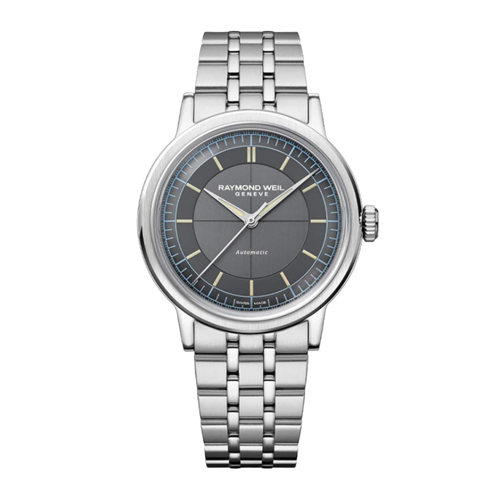Raymond Weil Millesime 39mm Mens Watch Grey