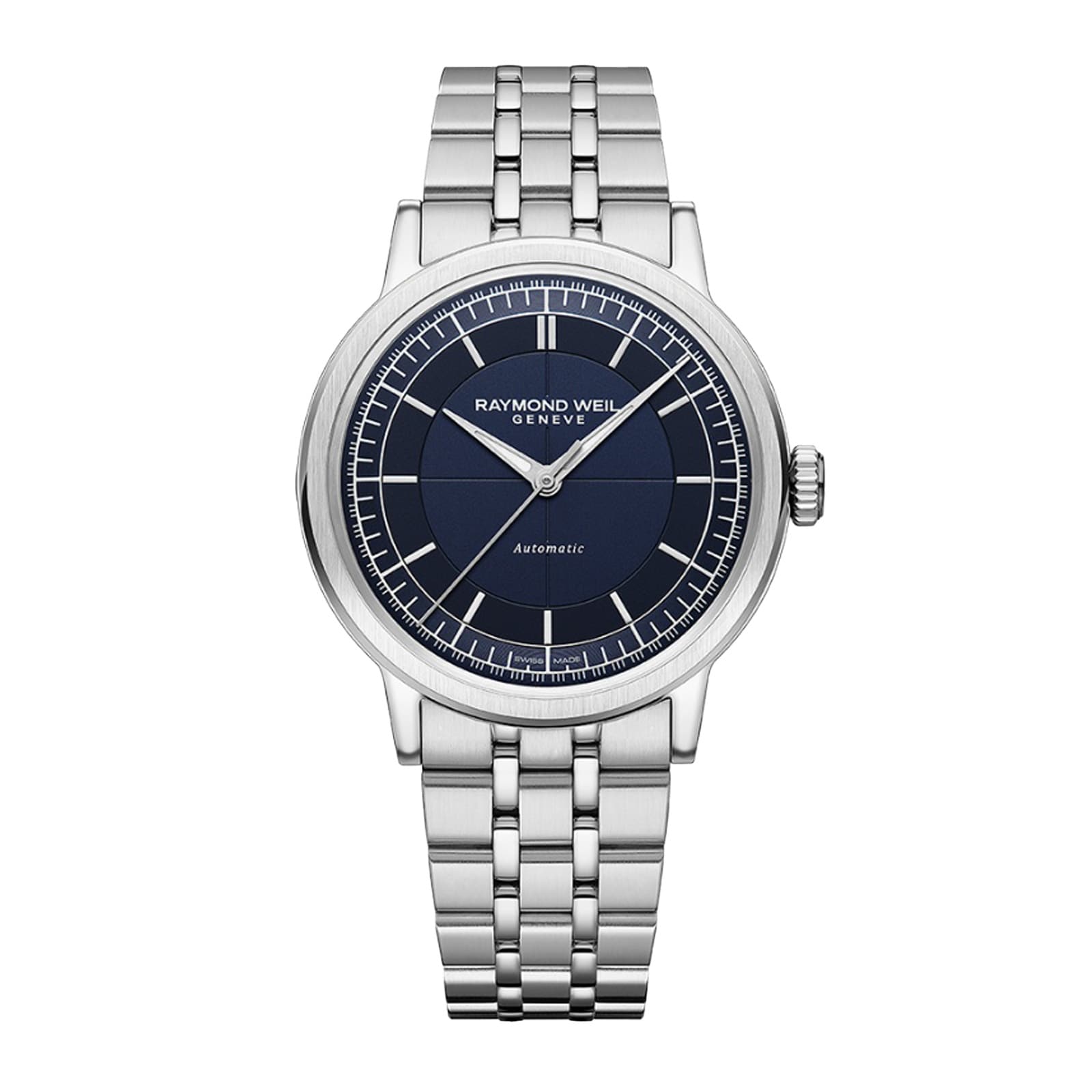 Raymond Weil Millesime 39.5mm Mens Watch Blue