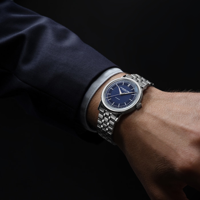 Raymond Weil Millesime 39.5mm Mens Watch Blue